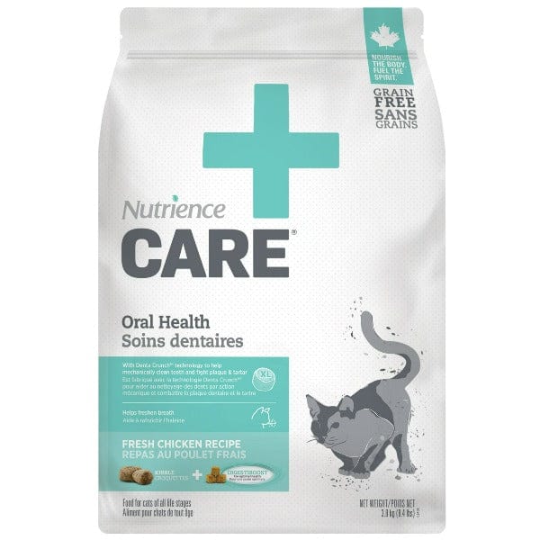 Nutrience Care+ Premium Oral Health Dry Cat Food for Optimal Dental Care