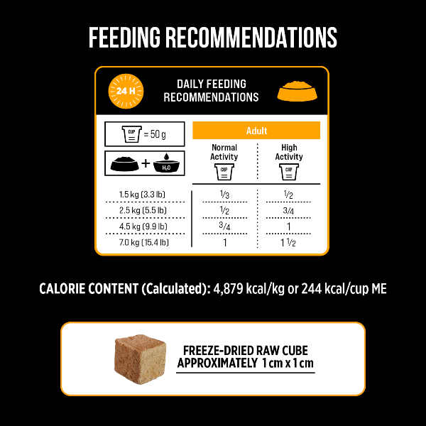 Nutrience Premium Freeze-Dried Raw Chicken & Sweet Potato Cat Food for Optimal Nutrition