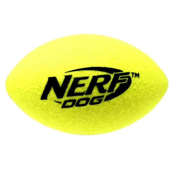 Nerf Dog Interactive Squeaker Football Toy for Max Court Play