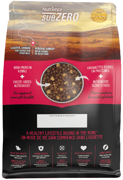 Nutrience SubZero Prairie Red High - Quality Dry Dog Food Specially Designed for Small Breed Dogs