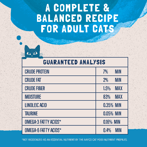 Natural Balance Platefulls Gravy Morsels Cat Food Pouch - Mackerel & Sardine Recipe