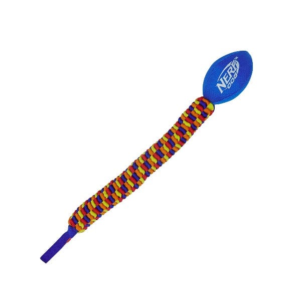 Nerf Dog High - Performance Vortex Chain Tug Plush Football Toy