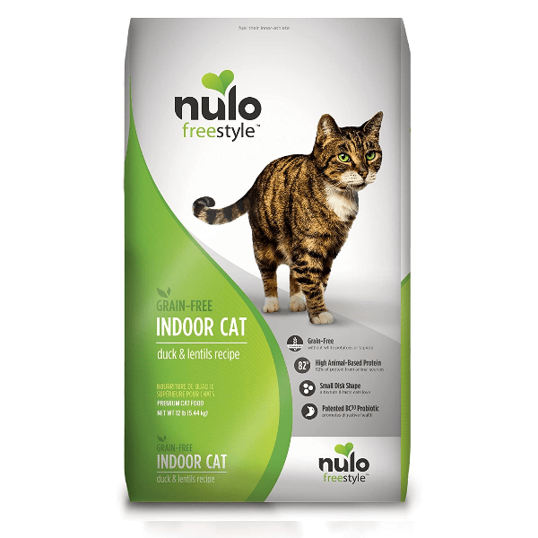 Nulo Freestyle Indoor Grain-Free Dry Cat Food with Duck & Lentils Recipe