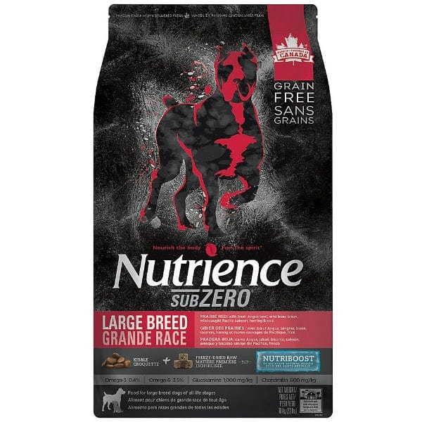 Nutrience SubZero Prairie Red 10kg High - Protein Dry Dog Food for Large Breeds