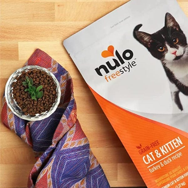 Nulo Freestyle Grain-Free Dry Cat Food: Turkey & Duck Recipe for Kittens & Adult Cats