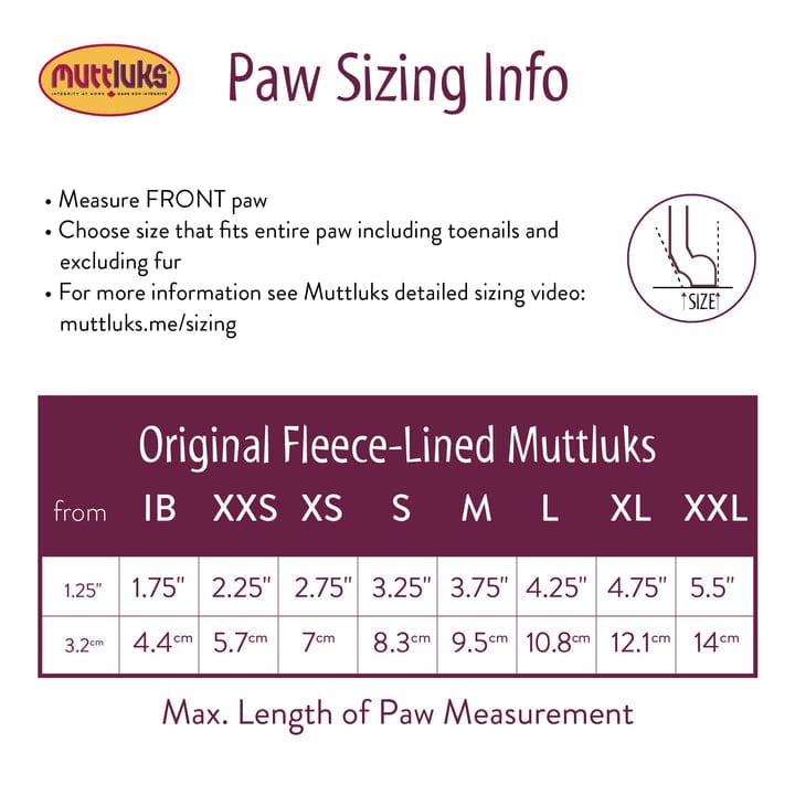 High - Quality Fleece - Lined Dog Boots by Muttluks