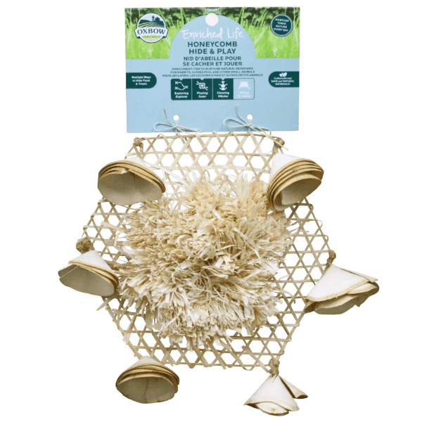 Oxbow Enriched Life Honeycomb Hide-and-Play Toy for Small Pets