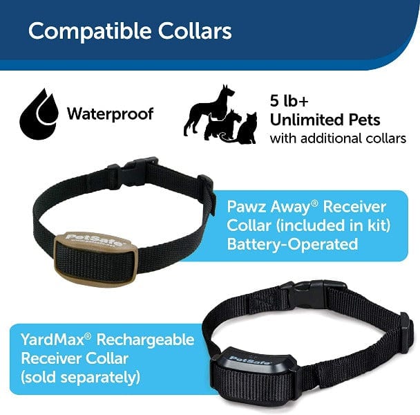 PetSafe Outdoor Pet Barrier System - Pawz Away for Keeping Pets Out of Unwanted Areas