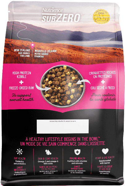 Nutrience SubZero Premium Lamb & Pumpkin Limited Ingredient Dry Dog Food