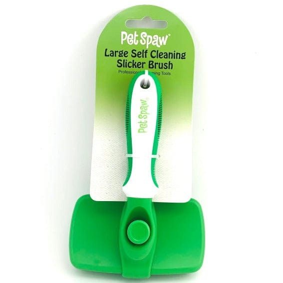 Self-Cleaning Pet Spaw Slicker Brush for Grooming Your Beloved Dog