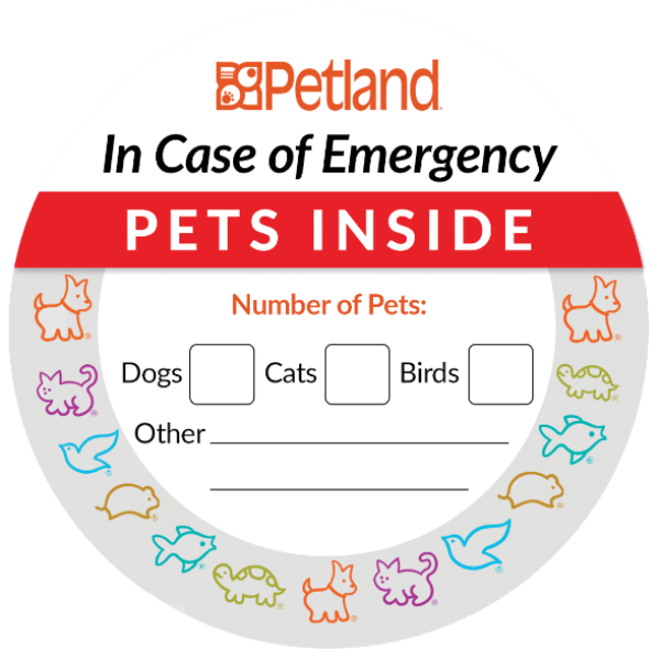 Emergency Sticker for Pets - Essential Safety Solution