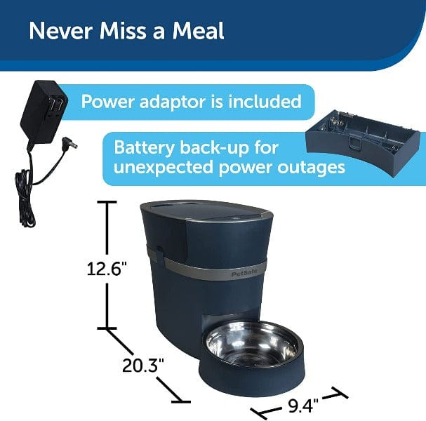 PetSafe 2.0 Advanced Smart Automatic Pet Feeder for Remote Meal Control