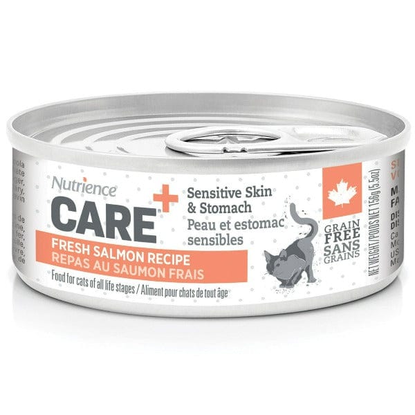 Nutrience Care+ Hypoallergenic Sensitive Skin & Stomach Canned Cat Food with Fresh Salmon
