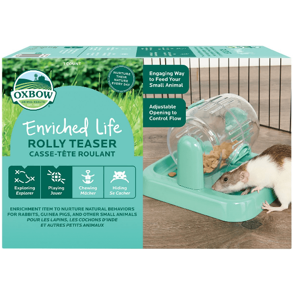 Oxbow Enriched Life Small Animal Rolly Teaser Food Dispenser
