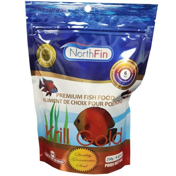 NorthFin Premium Antarctic Krill Gold Fish Food for Aquatic Pets