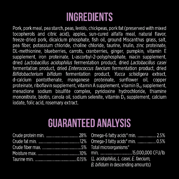 Nutrience SubZero Premium Limited Ingredient Dry Dog Food with Canadian-Sourced Pork and Apple for Sensitive Dogs