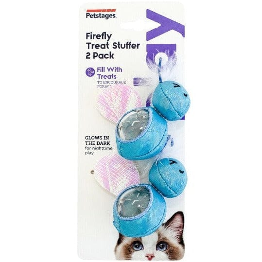 Petstages Glow-in-the-Dark Firefly Treat Stuffer Set for Cats