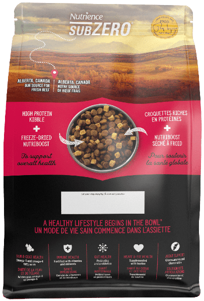 Nutrience SubZero Prairie Red Premium High - Protein Dry Dog Food