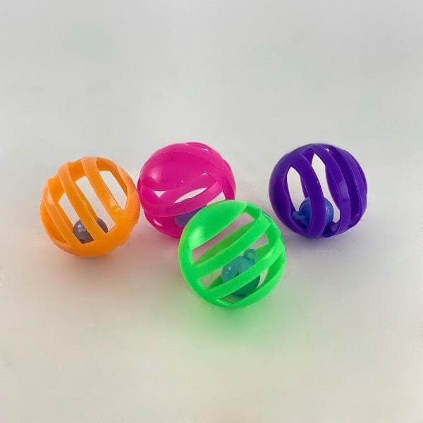 Pawise High - Quality Plastic Ball with Jingle Bell for Cat Entertainment Toy