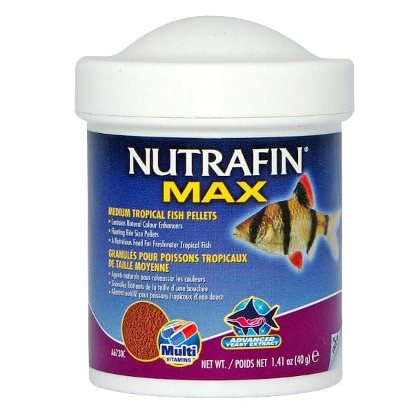 Nutrafin Max High - Quality Medium Floating Tropical Fish Pellets