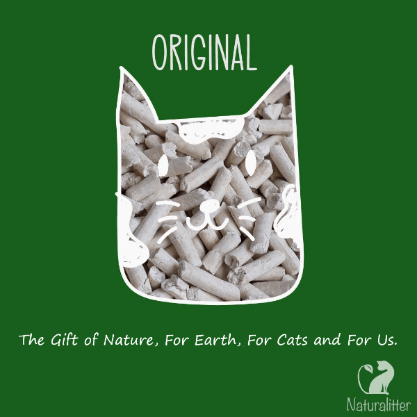 Naturalitter Original Bio Plant-based Cat Litter - A Natural Solution for Your Feline Friends