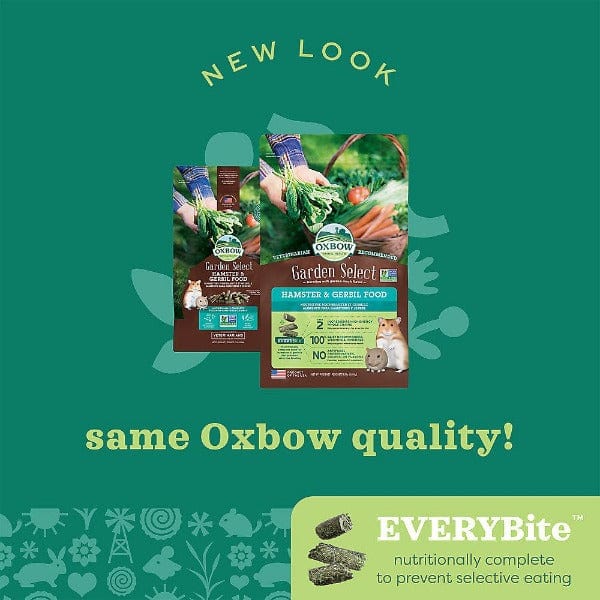 Oxbow Premium Garden Select Food Blend for Hamsters and Gerbils