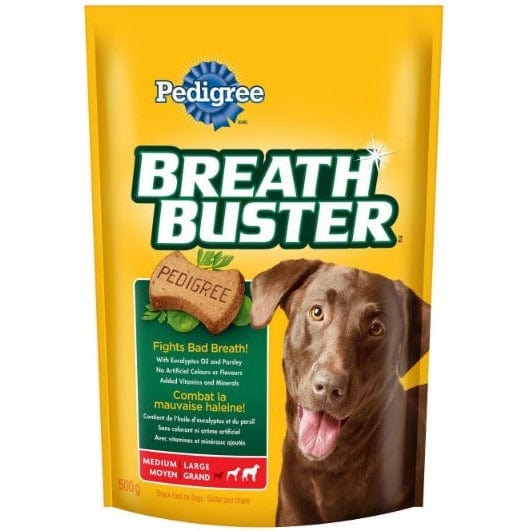 Pedigree Crunchy Dog Treats for Breath Freshening - Breath Busters