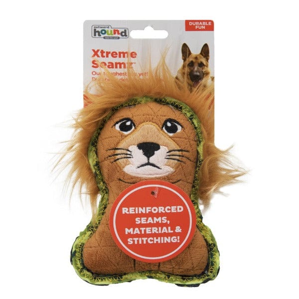 Outward Hound Xtreme Seamz Durable Small Dog Chew and Cuddle Toy