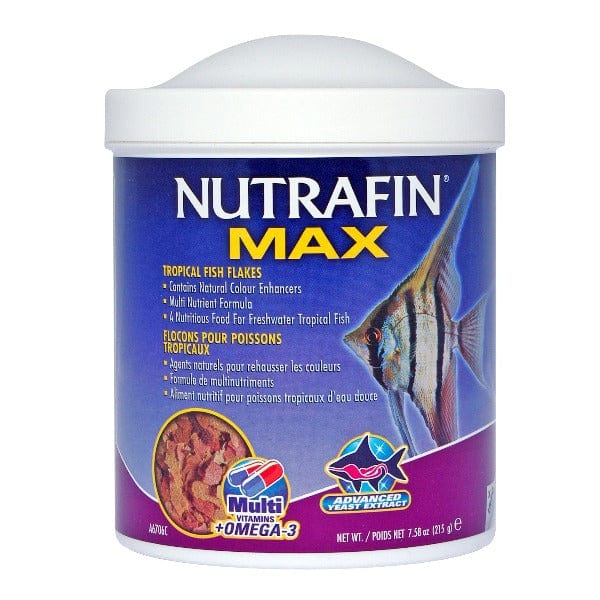 Nutrafin Max High - Quality Tropical Fish Flakes for Optimal Nutrition