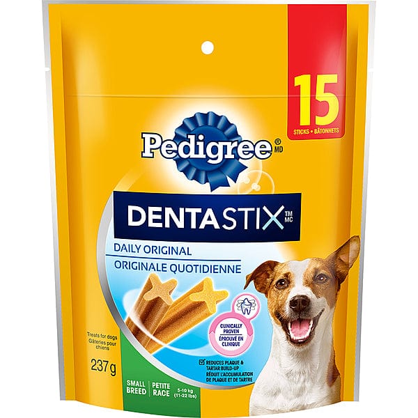 Pedigree Original Daily DentaStix Dental Treats for Small and Medium Dogs