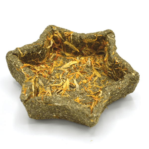 Oxbow Enriched Life - Premium Timothy Star Dish for Small Pets