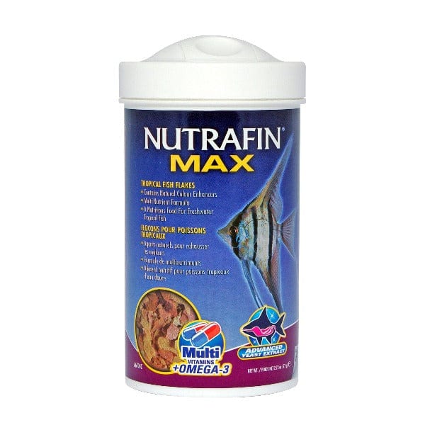Nutrafin Max High - Quality Tropical Fish Flakes for Optimal Nutrition