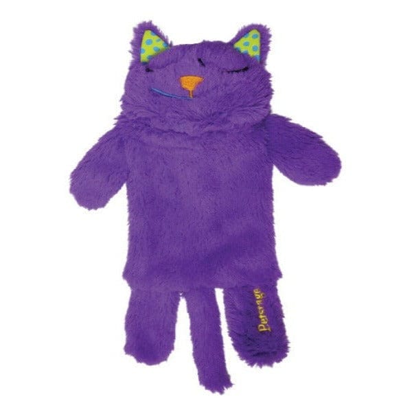 Petstages Soft and Cozy Purr Pillow Kitty Cat Plush Toy for Feline Companions