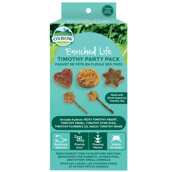 Oxbow Enriched Life Timothy Hay Party Pack for Small Pets