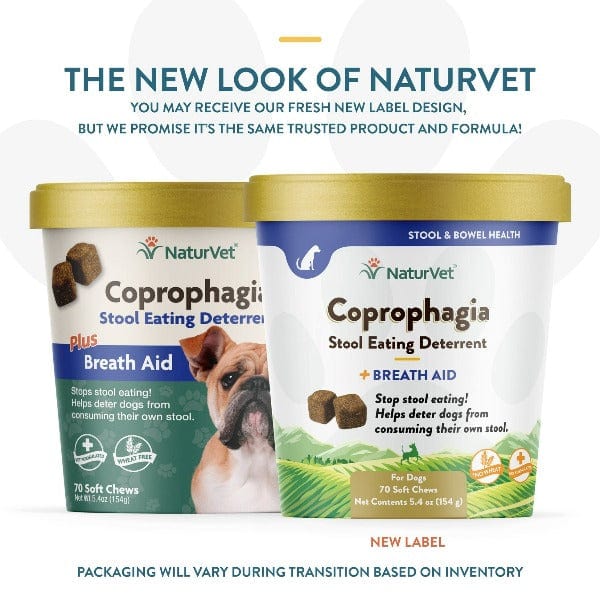 NaturVet Soft Chews: Dog Stool - Eating Deterrent with Breath Aid