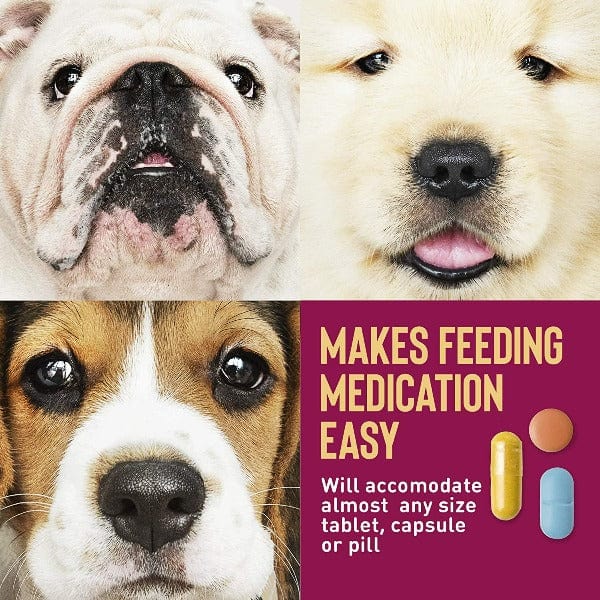 Pill Buddy Naturals Canine Pill - Hiding Treats with a Delicious Peanut Butter and Honey Recipe