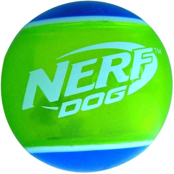 Nerf Dog LED Thermoplastic Rubber Tennis Ball Pet Toy