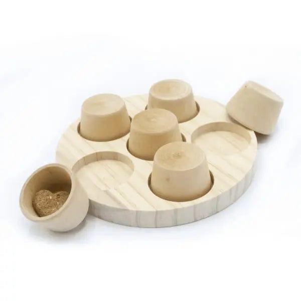 Oxbow Enriched Life - Safe & Natural Wooden Puzzler for Small Pets