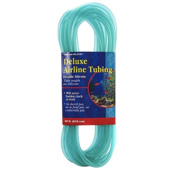 Penn-Plax High - Quality Deluxe Flexible Silicone Tubing for Aquarium Airline Systems