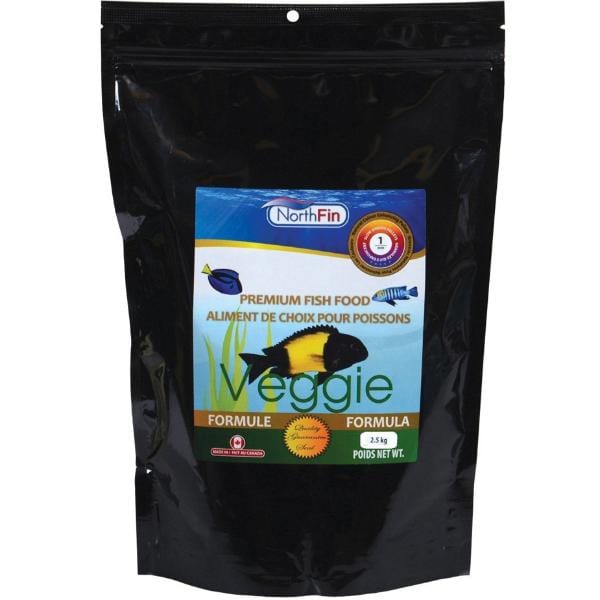 NorthFin High - Quality Premium Veggie Formula Fish Food for Herbivore and Omnivore Fish