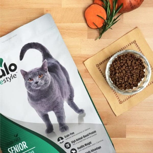 Nulo Freestyle Grain-Free Dry Cat Food for Senior Cats, 5-Pound Bag