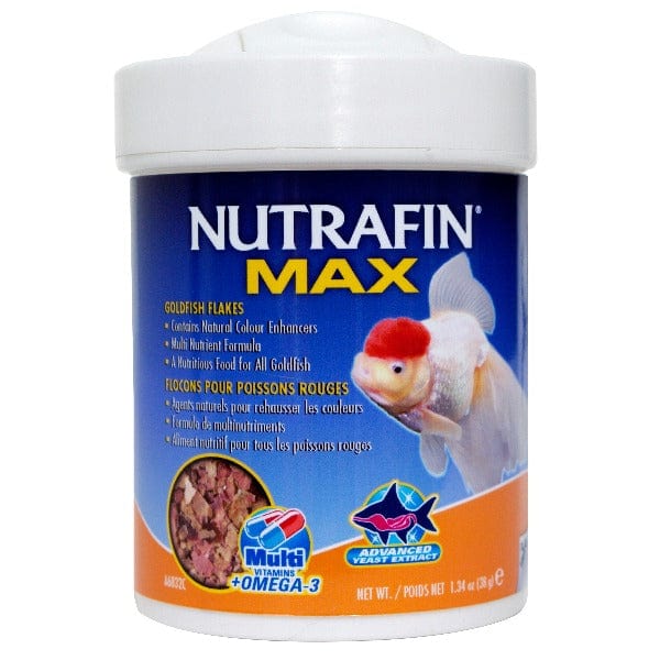 Nutrafin Max High - Quality Goldfish Flakes for Optimal Nutrition