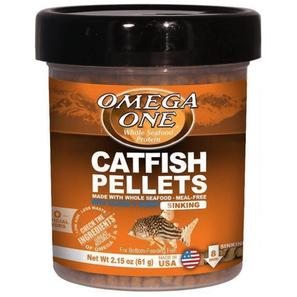 Omega One Alaskan Salmon & Shrimp Sinking Pellets for Catfish