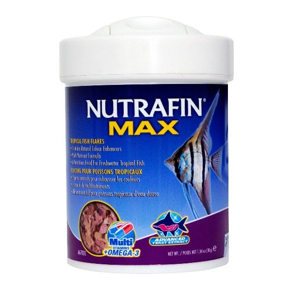 Nutrafin Max High - Quality Tropical Fish Flakes for Optimal Nutrition