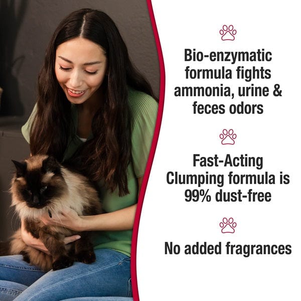 Nature's Miracle High - Performance Odor - Controlling Clumping Cat Litter, 20 lb