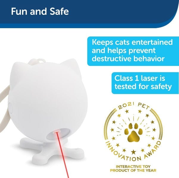 PetSafe Interactive Dancing Dot Laser Toy for Active Cats