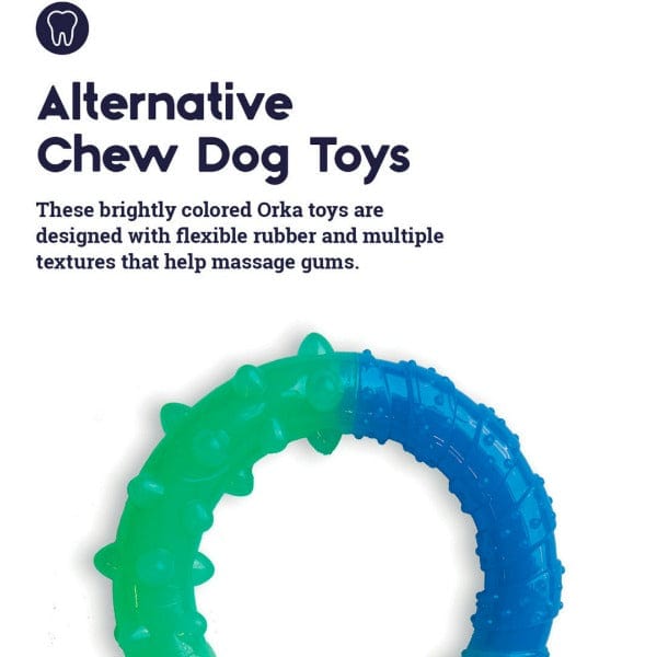 Petstages Orka Puppy Dental Chew Toy Set - 3 Pack for Small Breeds