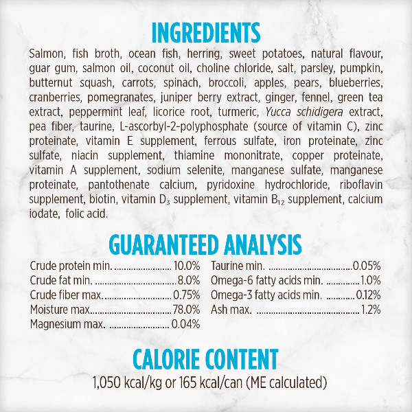 Nutrience Grain-Free Canned Ocean Fish Pâté Cat Food - Ideal for Sensitive Cats