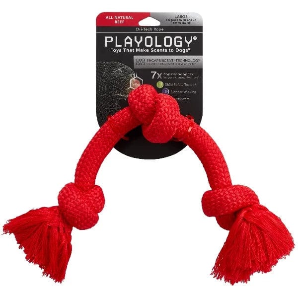 Playology High - Performance Dri - Tech Rope Toy for Dogs