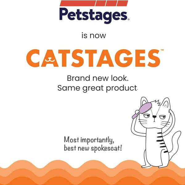 Petstages Tons of Tails Colorful Dental Cat Chew Toy for Kitty Entertainment